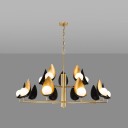 Ritz - WaterLilly Round Double Chandelier